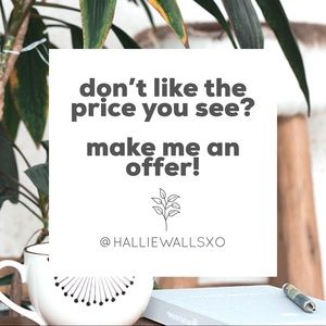 make me an offer on any of my items marked $15+ !!